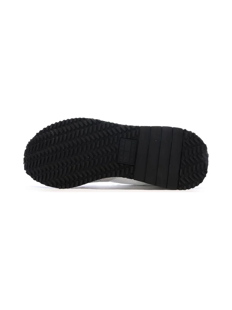Baskets Blanches/Marines Homme Tommy Hilfiger Eva Runner Leath 6