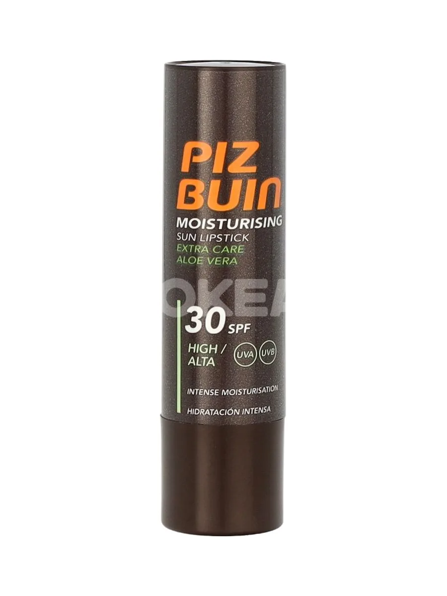 Piz Buin Moisturising Sun Lipstick SPF30 4.9g - Extra Care - Aloe Vera 1