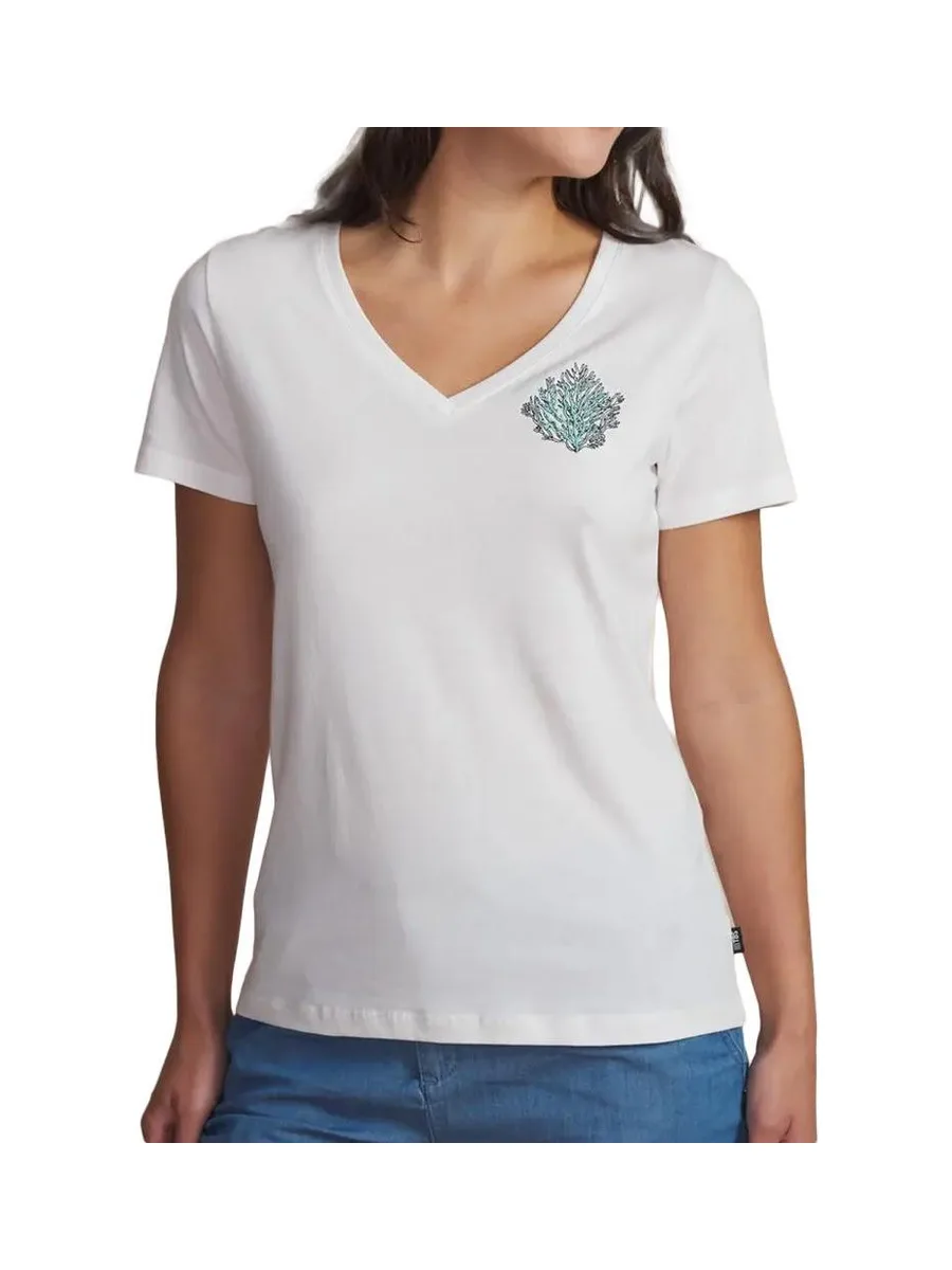 T-Shirt Blanc Femme TBS Arctique Lavande 26 2
