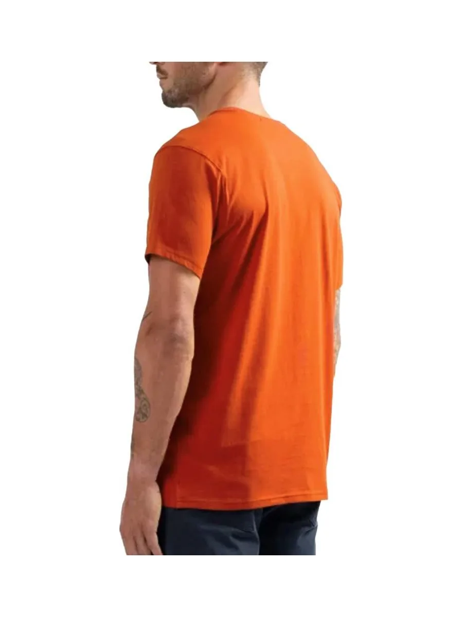 T-shirt Orange Homme Sun Valley CREYDOL 3
