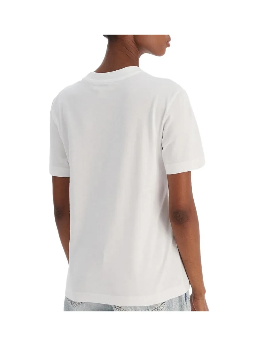 T-Shirt Blanc Femme Calvin Klein Jeans LV047C912G 3