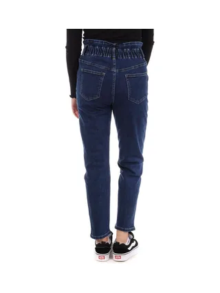 Jean Droit Bleu Femme Monday Premium 643 2