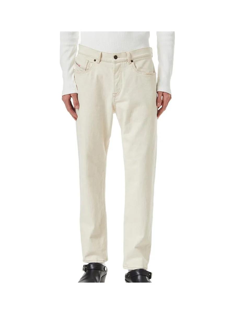 Jean Regular Blanc Homme Diesel Fining 2