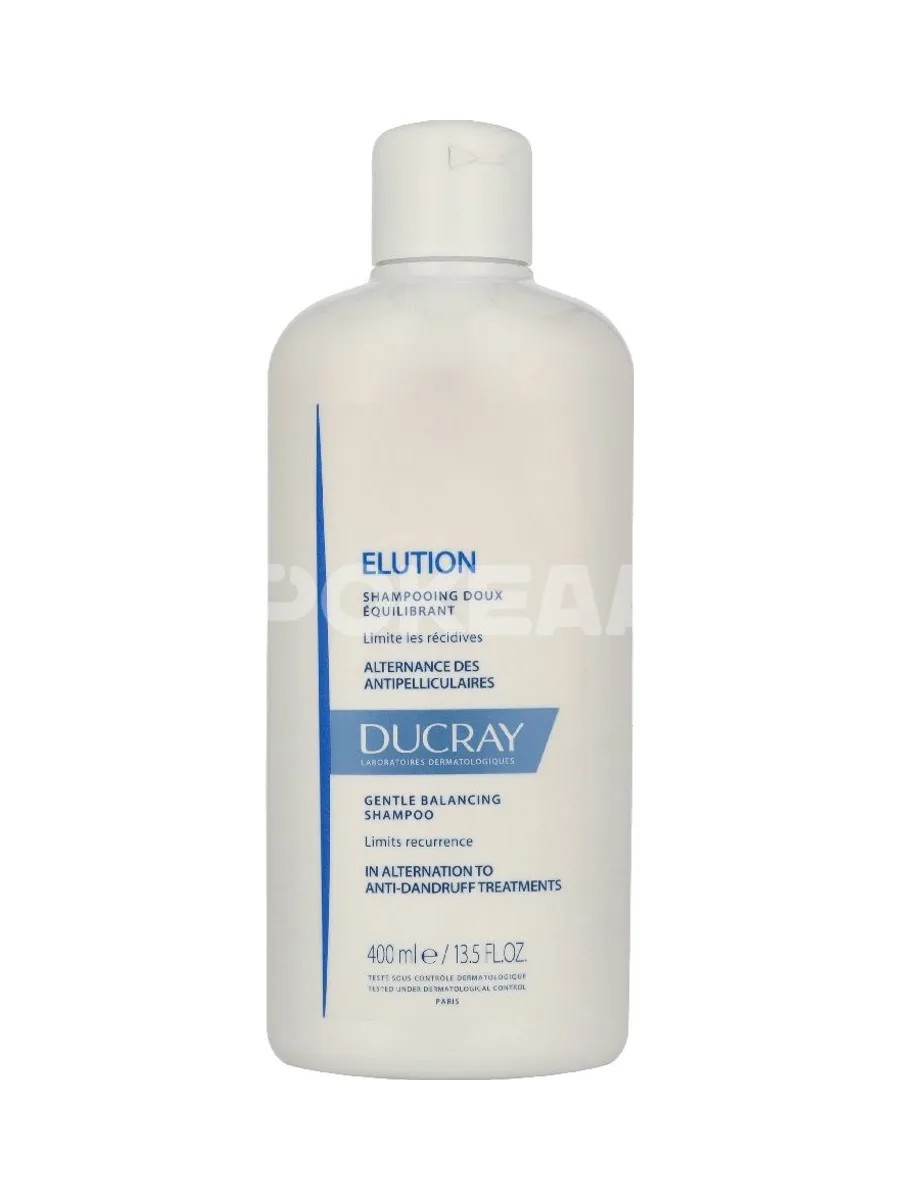 Ducray Elution Gentle Balancing Shampoo 400ml 1