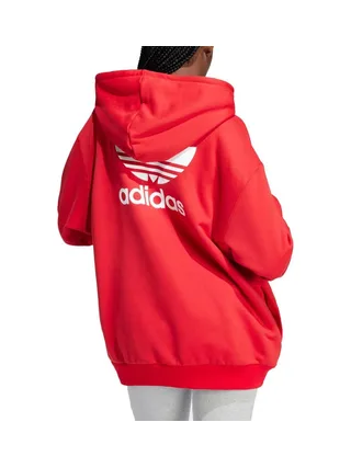 Sweat Rouge Femme Adidas IP0585 2