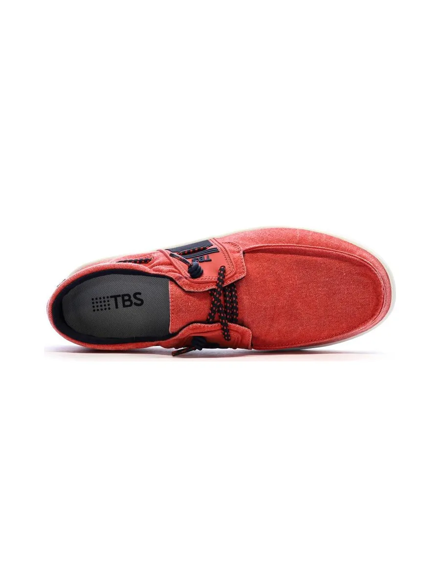 Chaussures Bateau Rouge Homme TBS Geo 5