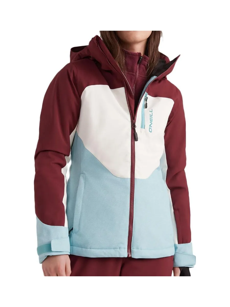 Veste de ski Bleu/Blanc/Rouge Femme O'Neill Diamond 1