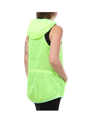 Coupe-vent Vert Fluo Femme New Balance Windcheater 2
