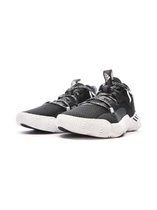Chaussures de Basketball Noires Junior Adidas Harden Stepback 3 6