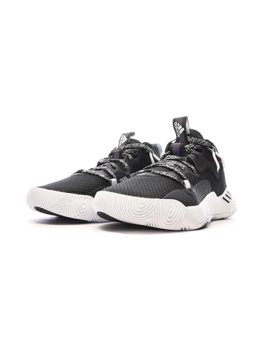 Chaussures de Basketball Noires Junior Adidas Harden Stepback 3 7