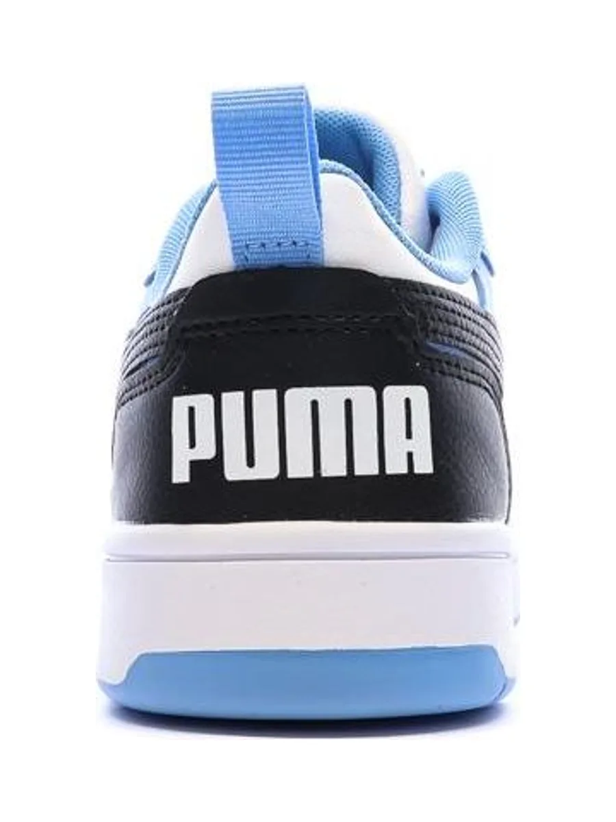 Baskets Turquoise/Blanc Garçon Rebound Low 4