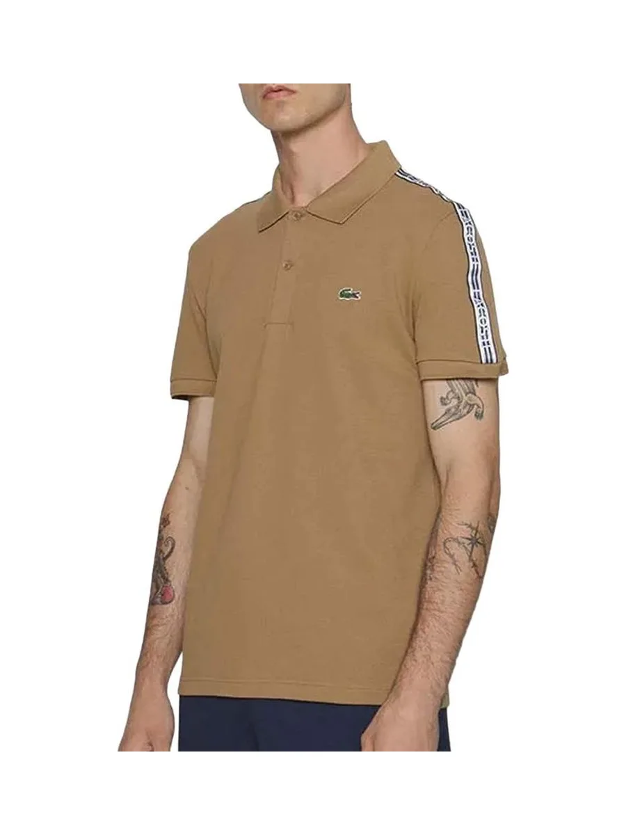 Polo Marron Homme Lacoste Stre 2