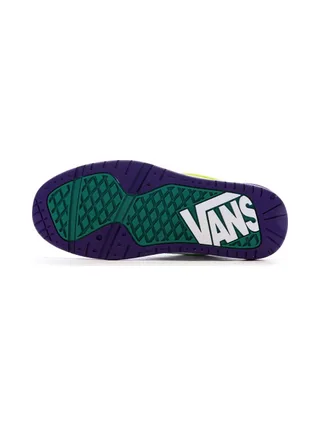 Baskets Blanches/Vertes Garçon Vans Hylane 5