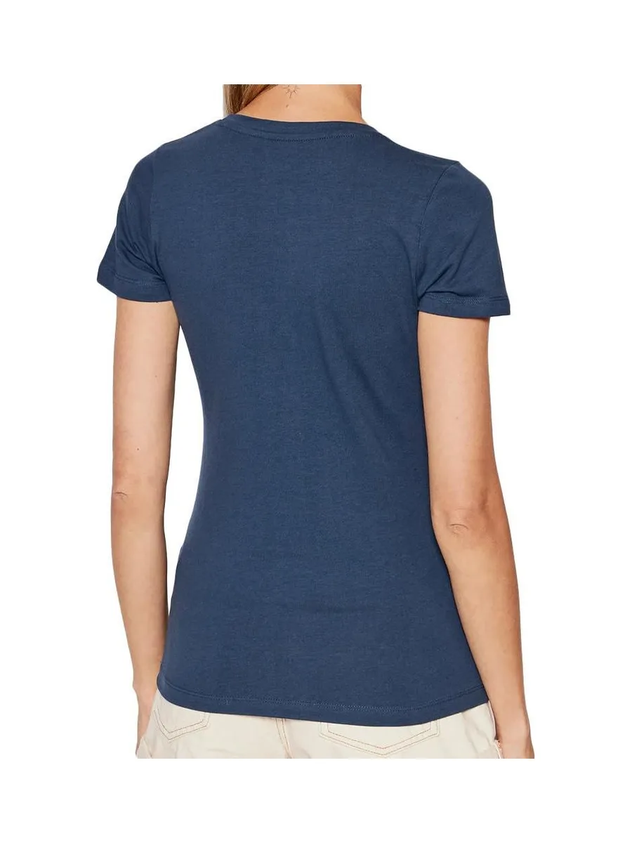 T-shirt Marine Femme Pepe Jeans New Virginia 3