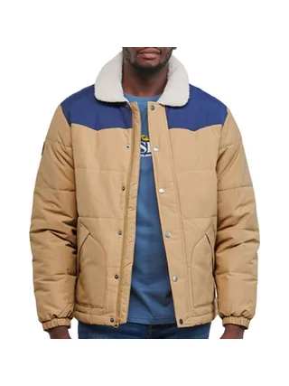 Manteau Beige Homme Quiksilver The Puffer 2