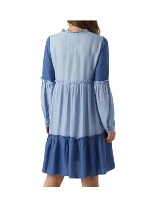 Robe Marine Femme mamalicious Mlzigga 2