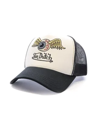 Casquette Blanche/Noire Homme Von Dutch Art 1