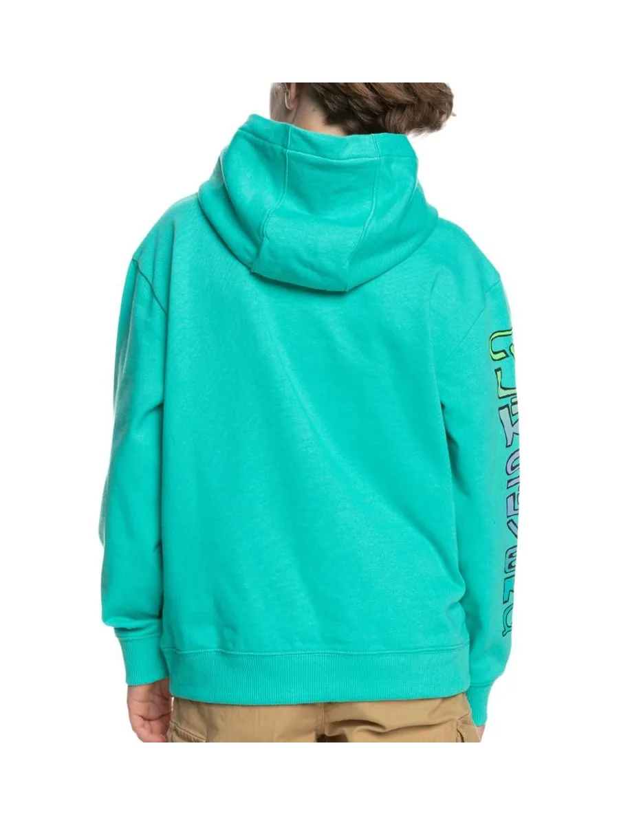Sweat Turquoise Garçon Quiksilver Radical 3