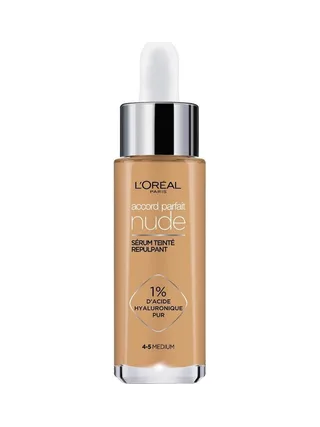 Sérum Teinté Repulpant L'Oréal Paris Accord Parfait Nude 4-5 Medium 1