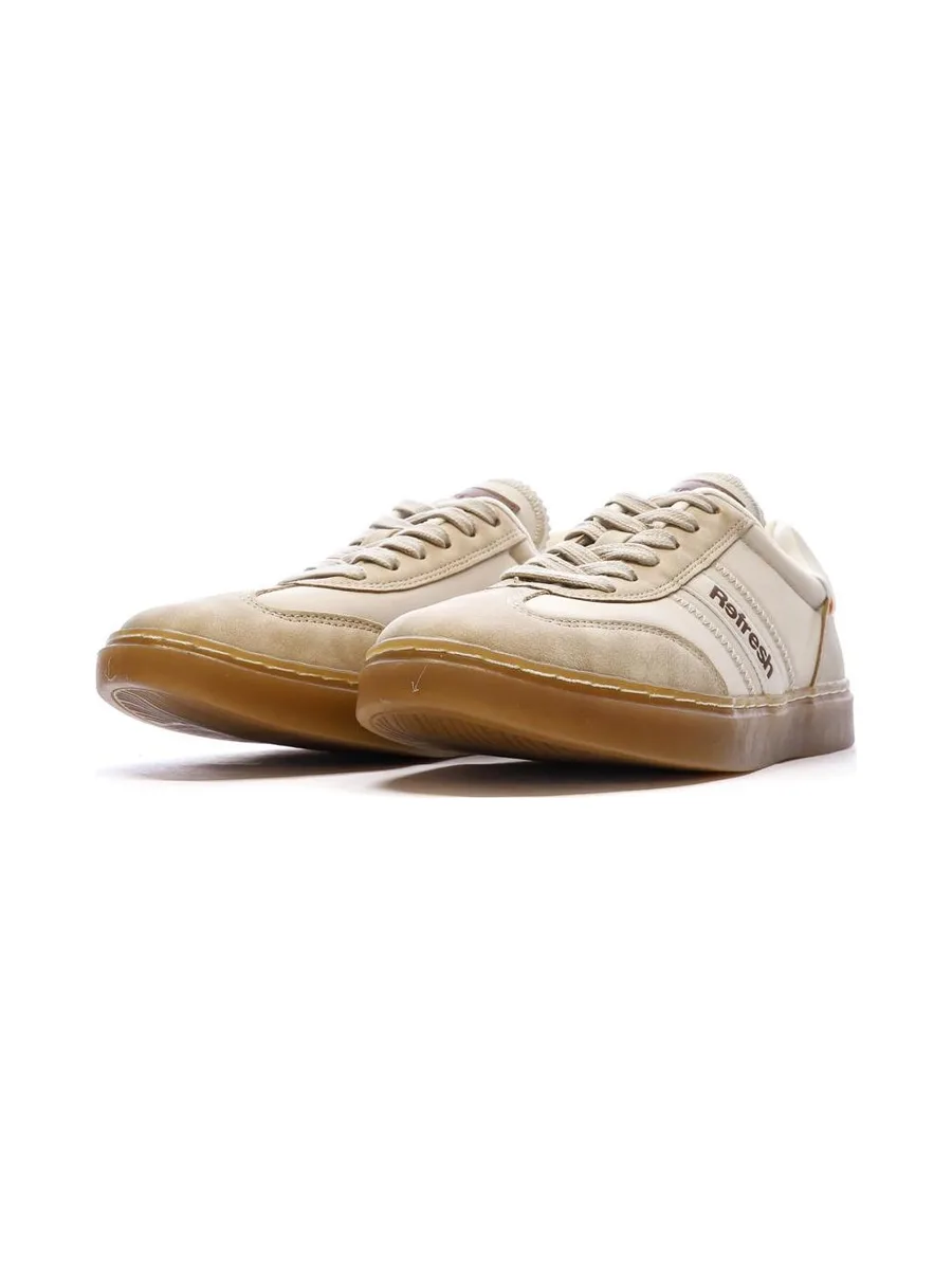 Baskets Beige Femme Refresh 172433 7