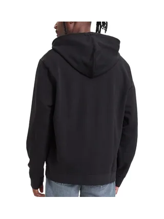 Sweat Zippé Noir Homme Calvin Klein Jeans Badge 2