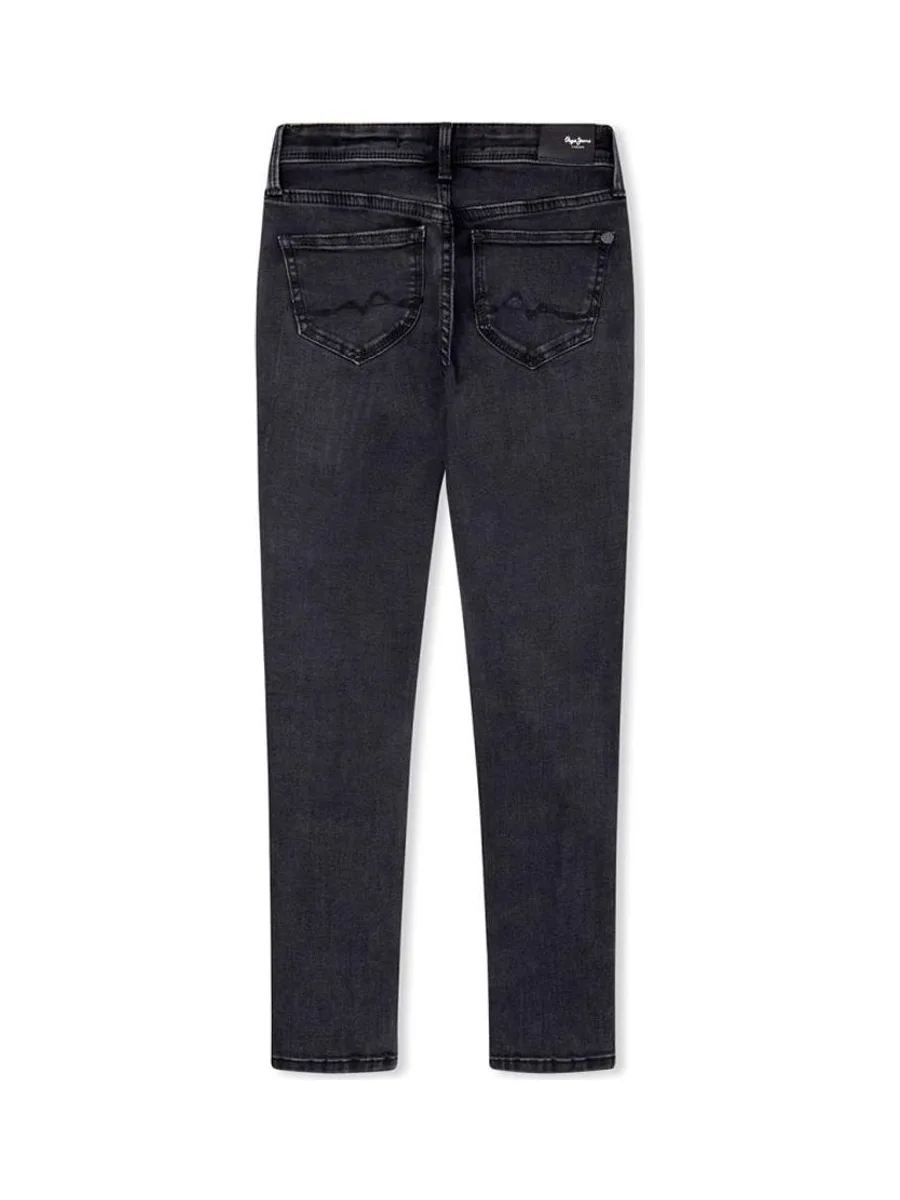 Jean Gris Foncé Fille Pepe Jeans Pixlette 3