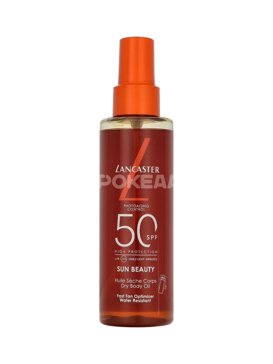 Lancaster Sun Beauty Fast Tan Optimizer Satin Dry Oil High Protection SPF50 150ml 1