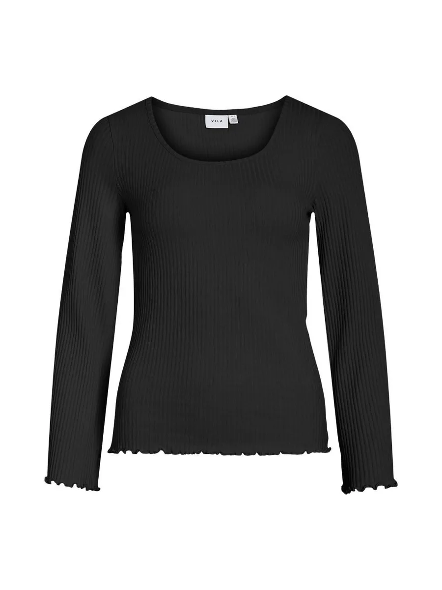 Top Noir Femme Vila Bensi 2