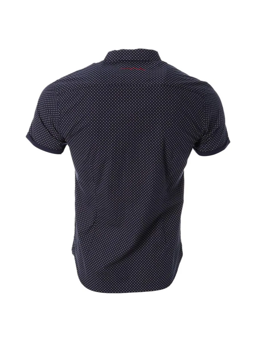 Chemise Marine à Motifs Homme Teddy Smith Cut Mc 10711556D 3