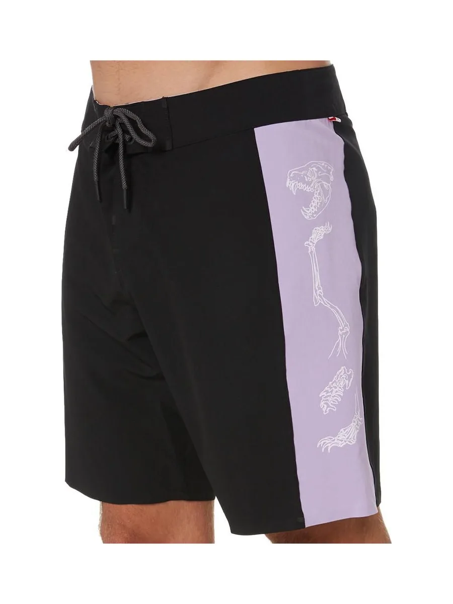 Short de bain Noir/Violet Homme Globe Dion Agius 2