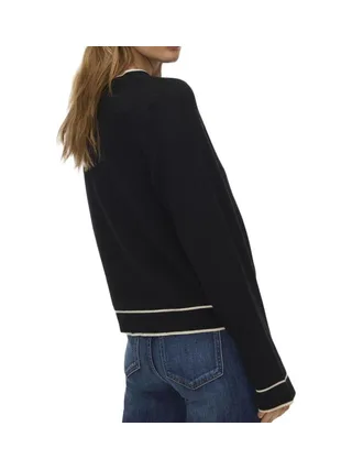 Pull Noir Femme Vero Moda Gold 2