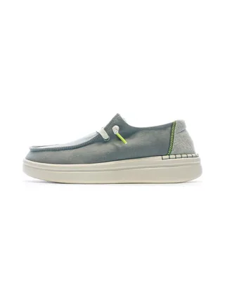 Chaussures Gris/Bleu Femme Hey Dude Wendy Rise 1