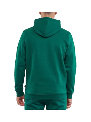 Sweat à Capuche Vert Homme Puma 674471 2