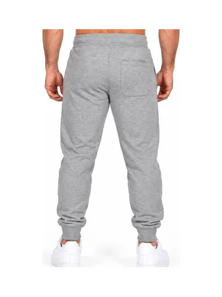 Pantalon Gris Chiné Homme Everlast EL016 2