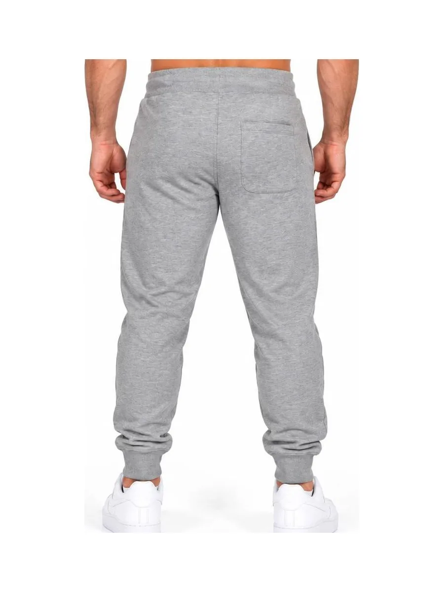 Pantalon Gris Chiné Homme Everlast EL016 3