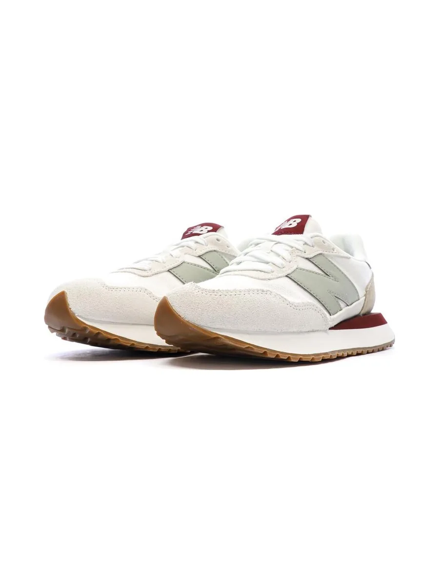 Baskets Beiges/Vertes Femme New Balance 237 6