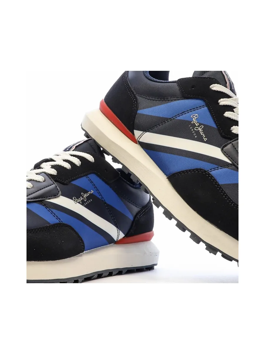 Baskets Marine/Noir Homme Pepe Jeans Foster 7