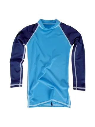 Lycra Bleu Garçon Ocean Step Rashvest 1