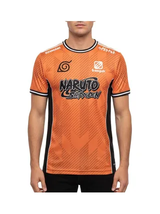 T-shirt Microfibre Orange homme Freegun Naruto Shippuden 1