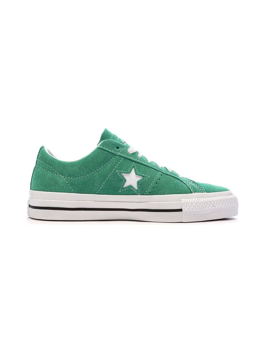 Baskets Vertes Homme Converse One Star Pro 3