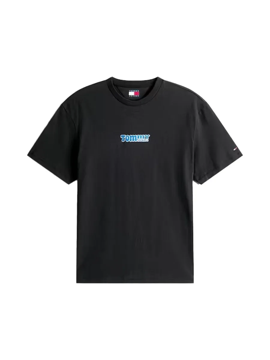 T-Shirt Noir Homme Tommy Hilfiger DM0DM22051 3