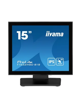 15" PCAP Bezel Free Front 10P Touch 1024 4