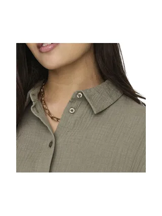 Chemise Marron Femme JDY Theis 15271018 4