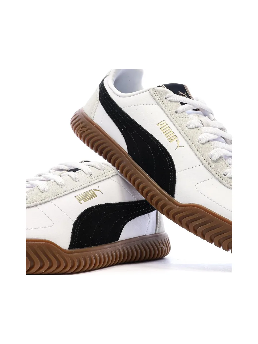 Baskets Noires/Blanches Mixte Puma Club Kayzer 8