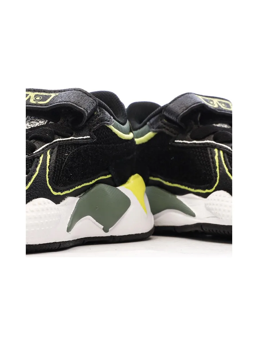Baskets Noires/Jaunes Garçon Puma Spongebob 8