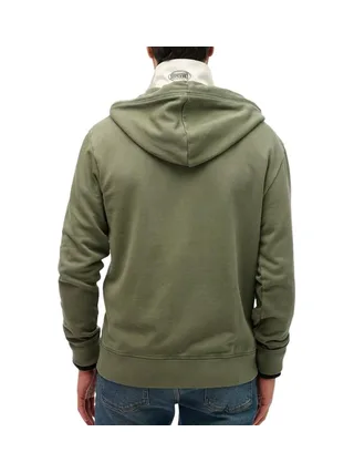 Sweat Zippé Kaki Homme Superdry Essential Washed Ziphood 2