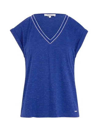 T-Shirt Bleu Femme Morgan Fantaisie 2