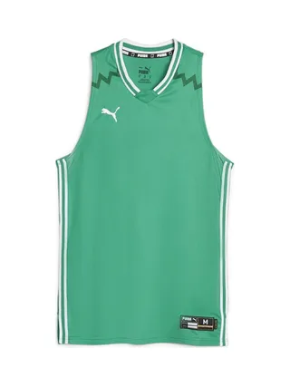 Débardeur de Sport Vert Homme Puma Hoops 1