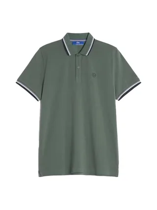 Polo Vert Homme TBS Epol 1