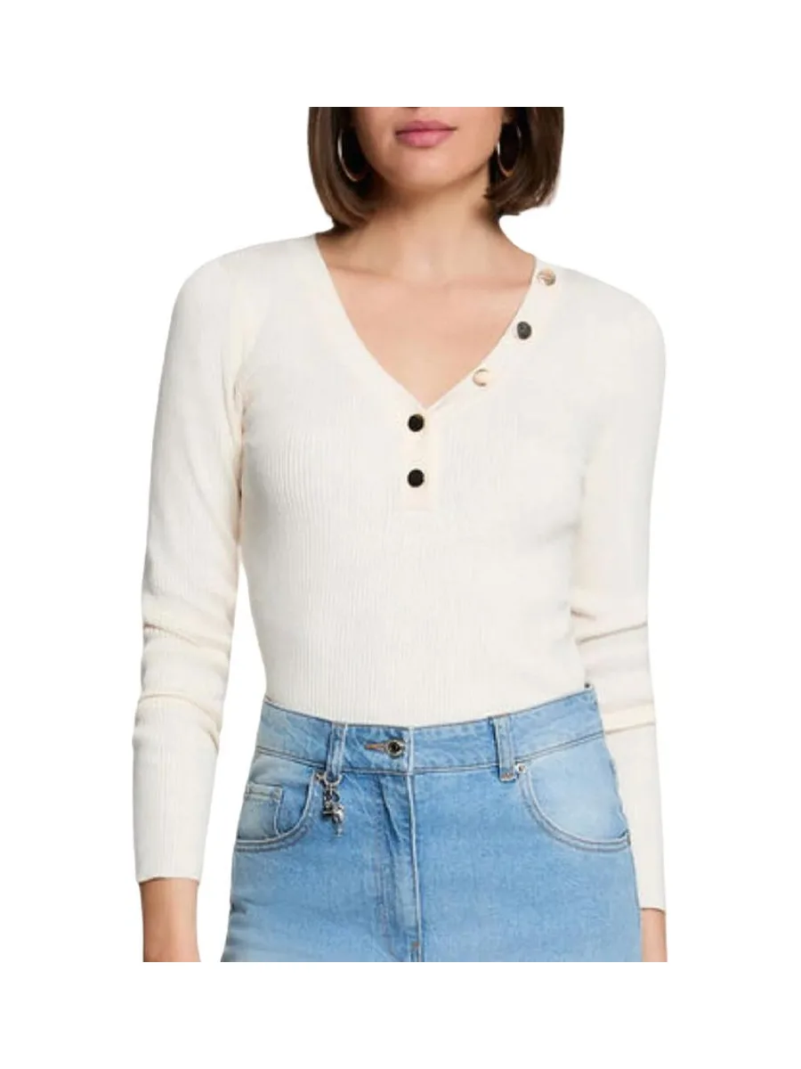 Pull Écru Femme Morgan MBANBIN 2